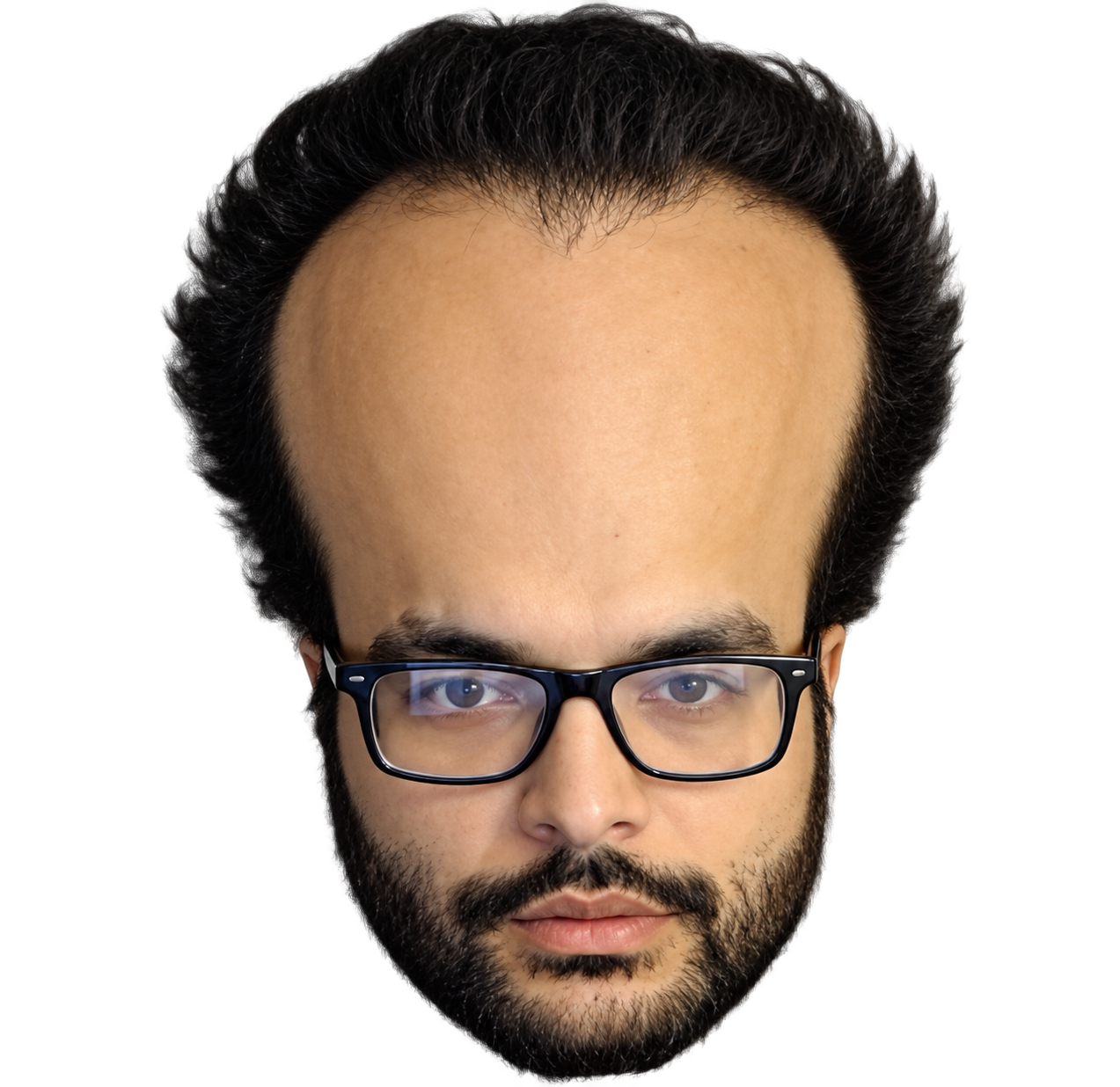 kurumx's head adrift in space